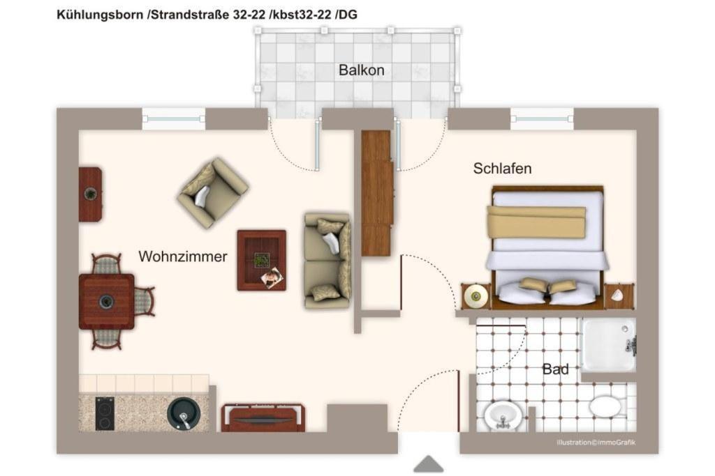 Strandstrasse 32 Strandstrasse 32-22 Kühlungsborn Dış mekan fotoğraf